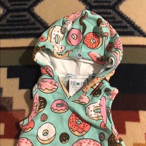 Purl lamb shortie romper